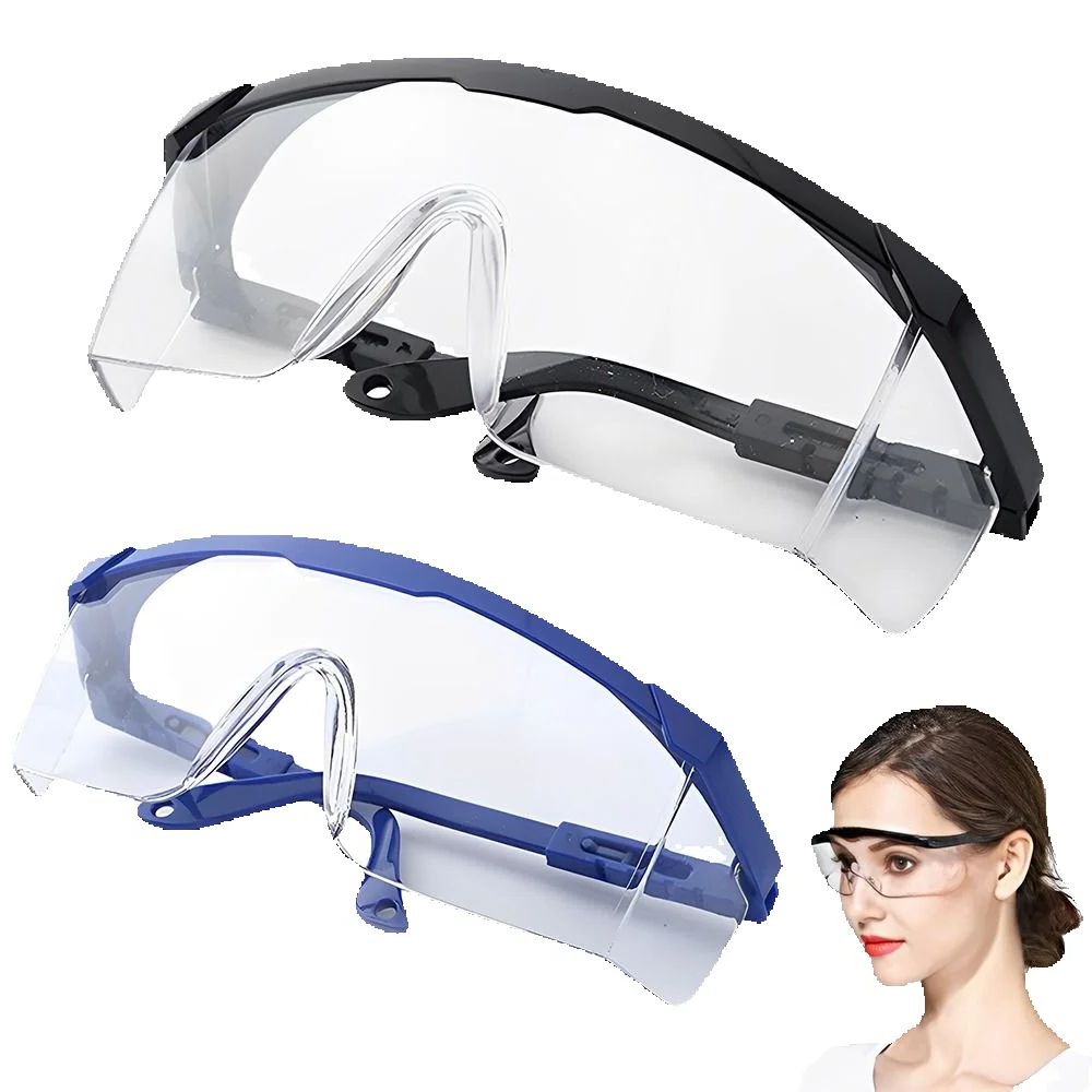 Cycling To Work - 1PCS ทํางานความปลอดภัย Anti-Splash Eye Protection แว่นตาแก้วกันลมกันฝุ่นกันน้ําแว่นตาป้องกันแว่นตาขี่จักรยาน