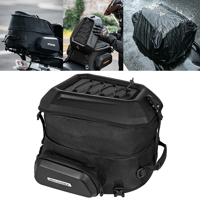 กระเป๋าข้างมอเตอร์ไซค์แบบแข็ง  - Panniers Waterproof Rear บทวิจารณ์และราคา