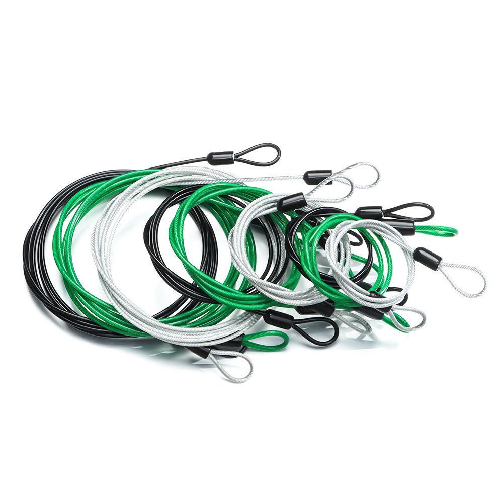 0.5/1/2m ลวดล็อคจักรยานอุปกรณ์ - Cable Lock Flexible บทวิจารณ์และราคา