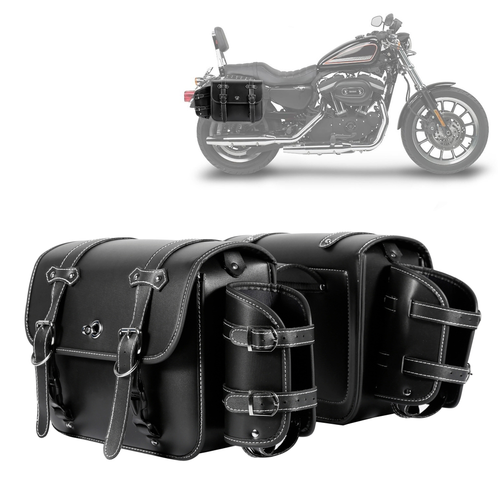 กระเป๋าข้างมอเตอร์ไซค์พร้อมที่ - Panniers Waterproof Rear บทวิจารณ์และราคา